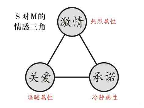 斯慕圈中S对M的情感